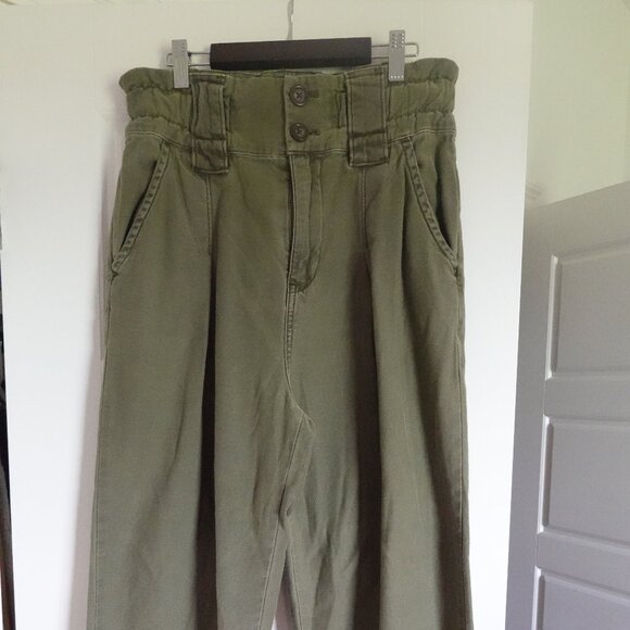 Free People Denim - Free People High Waisted Paper Bag Jeans